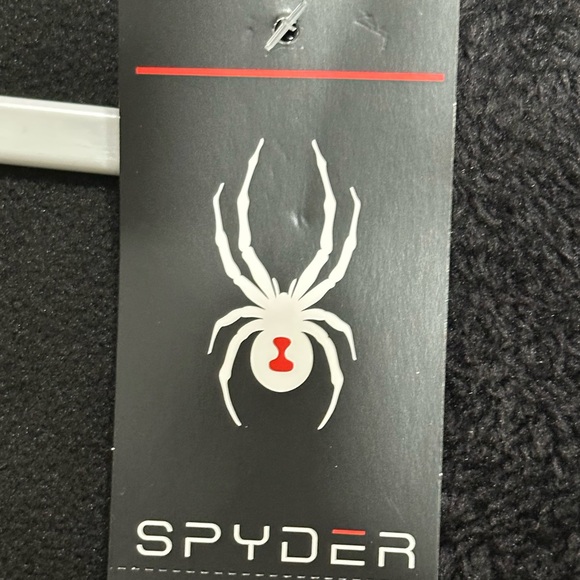 Spyder Women’s Nick Shaggy Sherpa Black Fleece Full Zip Jacket Sz Medium NWT - Picture 5 of 8